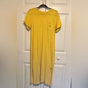 Polo Ralph Lauren midi tee shirt dress size large
